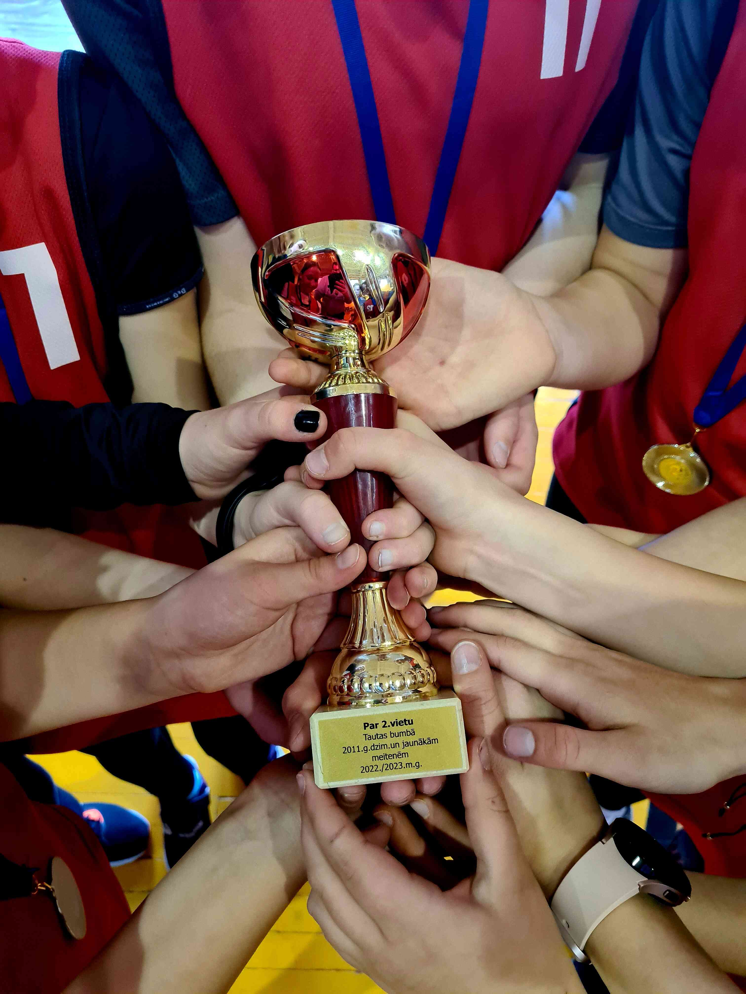 Rīgas pilsētas Centra rajona tautas bumbas sacensības 4. &ndash; 5. kla&scaron;u grupā