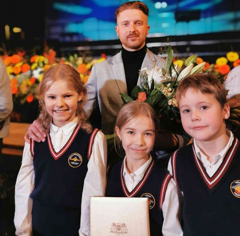 Rīgas gada balvas izglītībā pasniegšanas ceremonija