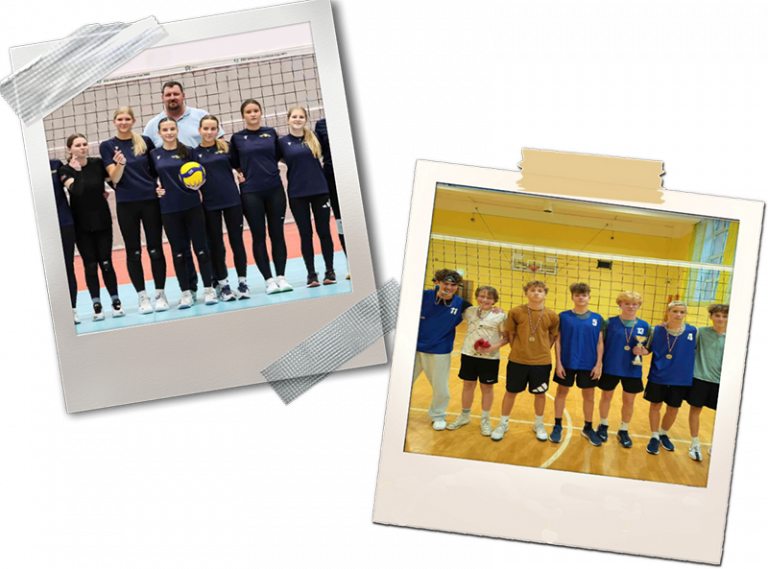 Paldies meitenēm, puišiem un skolotājam par skolas pārstāvēšanu volejbola sacensībās!