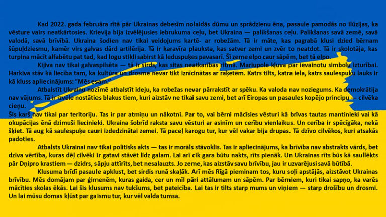 Kopā līdz uzvarai !