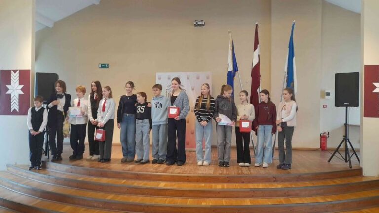 3. vieta 5. klašu valodu konkursā “Pilsētnieka kaleidoskops” !