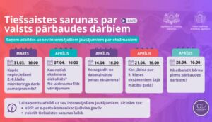 VIAA aicina uz tie&scaron;saistes sarunu ciklu par valsts pārbaudes darbiem &ndash; pirmā saruna jau 31. martā !