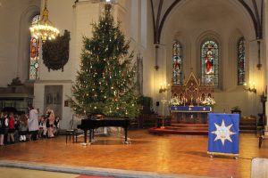 Svinīgais svētbrīdis Doma baznīcā