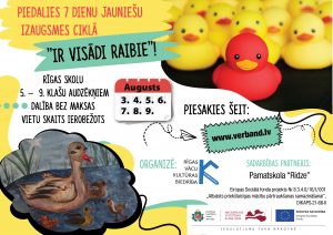 Skolēnus aicina piedalīties izaugsmes ciklā “IR VISĀDI RAIBIE”!