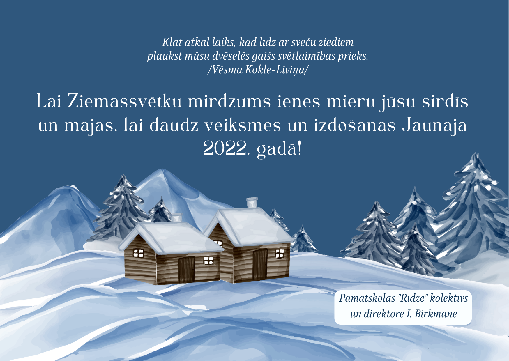 &ldquo;Rīdze&rdquo; sveic svētkos